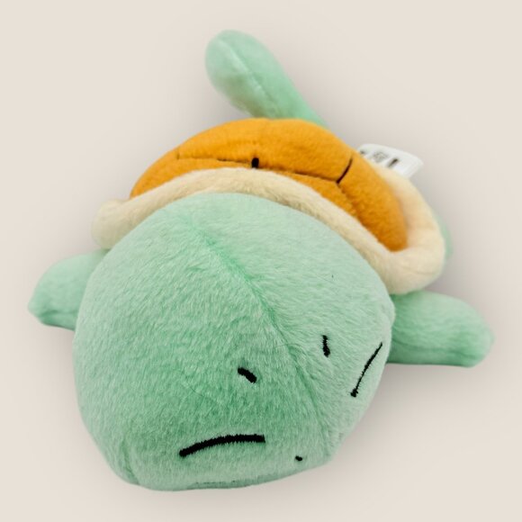Pokemon TOMY Sleeping Squirtle 8" Plush Toy Stuffed Animal Collectible - Picture 5 of 9